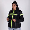 women riding jacket