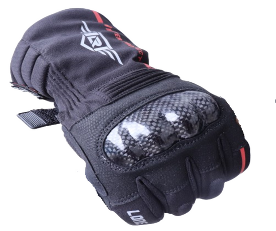 Lone Ranger Dryd V2 Waterproof Riding Gloves-Black