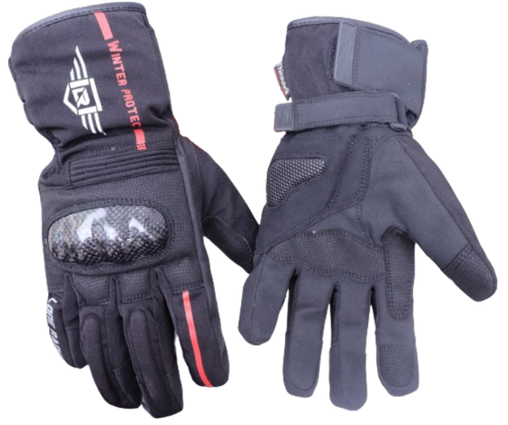 Lone Ranger Dryd V2 Waterproof Riding Gloves-Black