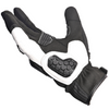 Lone Ranger Route IV Leather Motorcycle Gloves -White Black